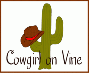 Cowgirl on Vine Logo
